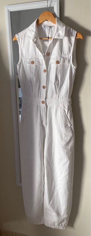 Mono blanco de Zara. Nuevo con etiquetas