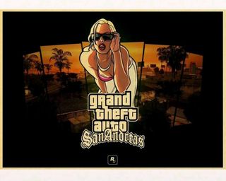 Pack 2 pósters GTA San Andreas