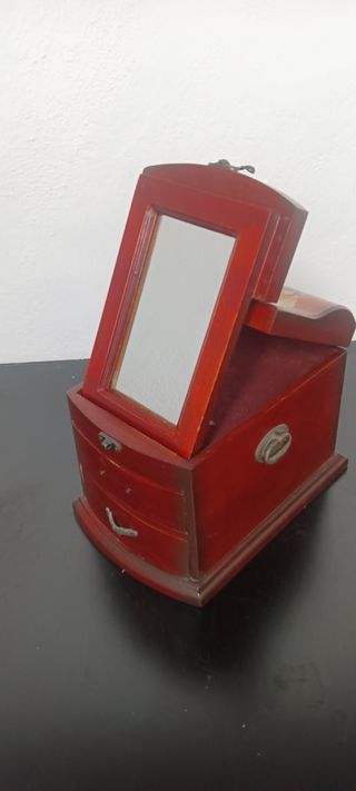 Joyero de madera estilo oriental
