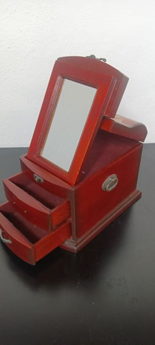 Joyero de madera estilo oriental