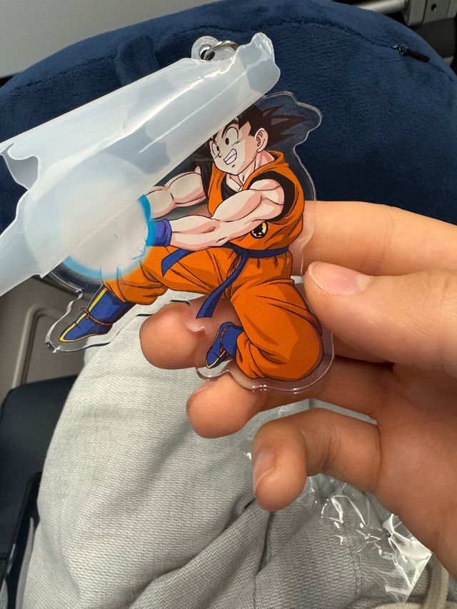 Llavero Dragon Ball Z metracrilato traido de japon