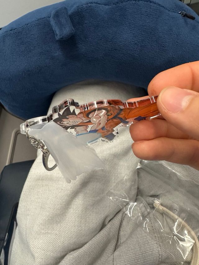 Llavero Dragon Ball Z metracrilato traido de japon