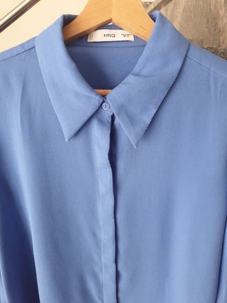 Blusa Mango XL azul - buen estado