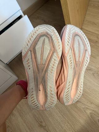 Zapatillas Asics running rosa