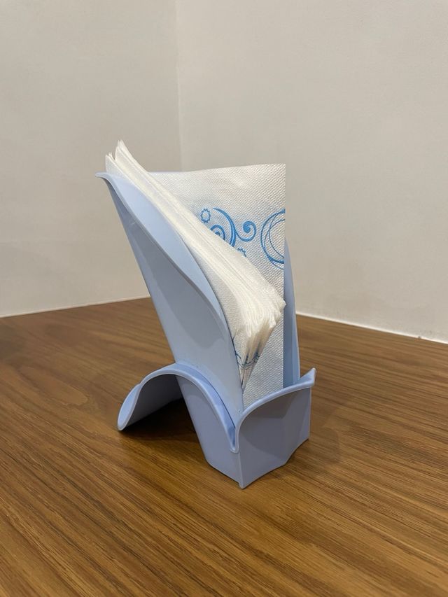Porta Tovaglioli Azzurro in Plastica