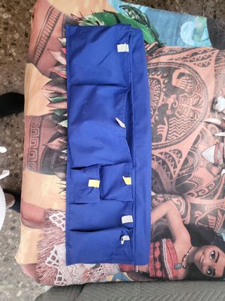 Organizador tela azul IKEA