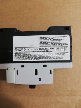 Interruttore Siemens 3RV1011-1EA10