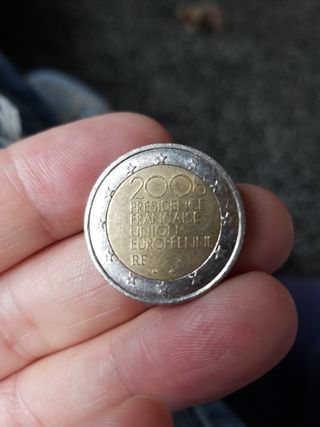 Moneda 2€ Francia 2008