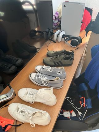 Converse, Nike blancas botin, adidas..