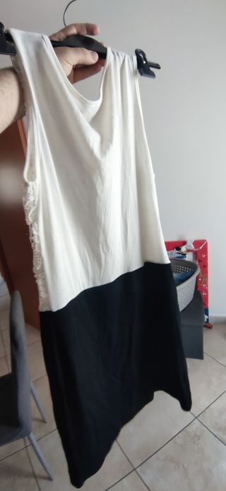 Vestito Donna Bianco e Nero
