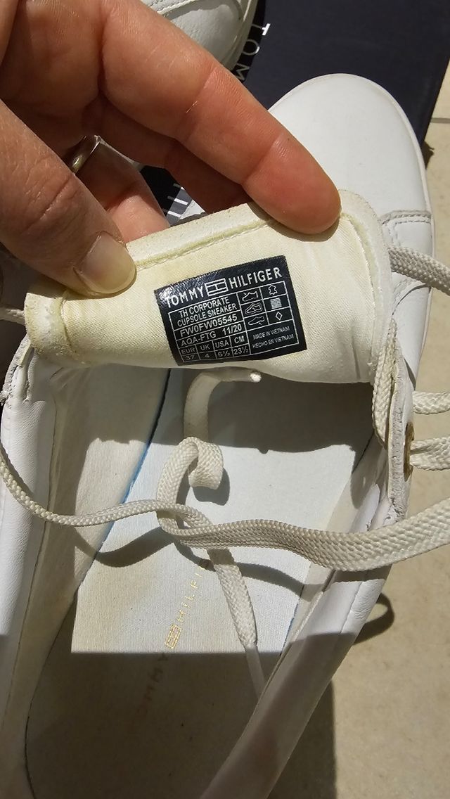 Sneakers Tommy Hilfiger bianche 37