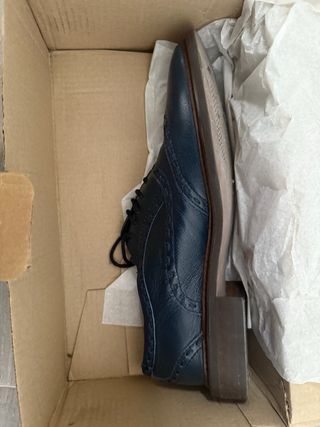 Zapatos Zara azules, talla 37