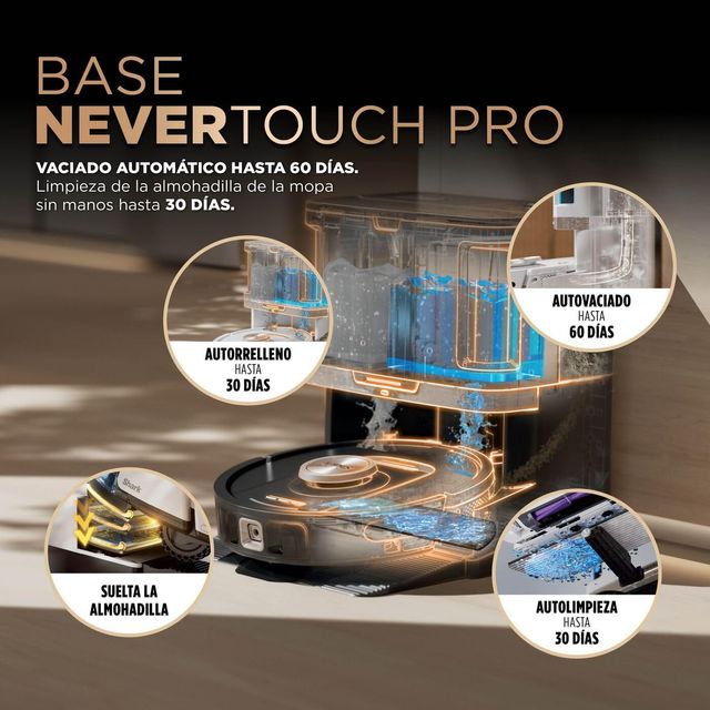 SHARK ROBOT ASPIRADOR Y MOPA AUTOMÁTICO