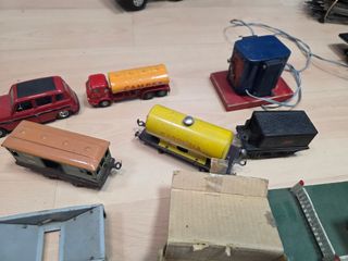 Lote Juguetes Hojalata Tren 