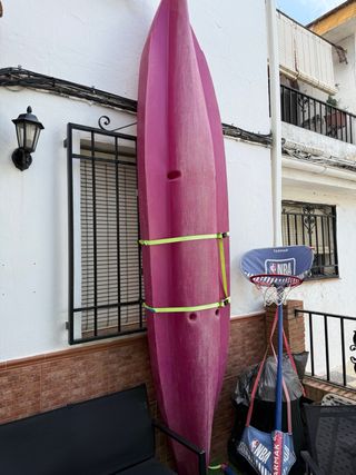 Kayak individual rosa