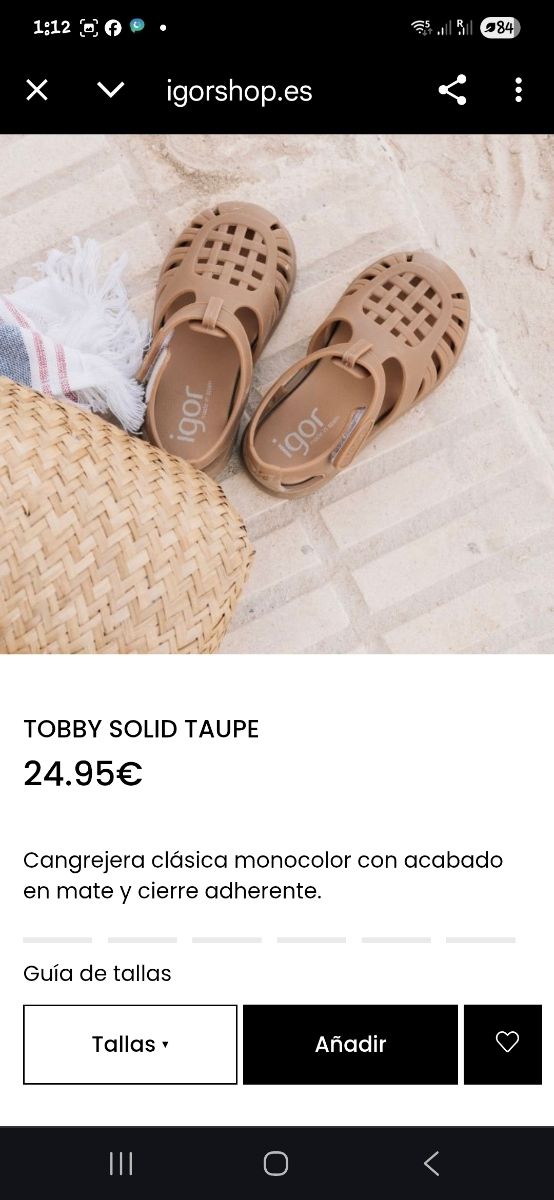 Sandalias Igor Nuevas Talla 28