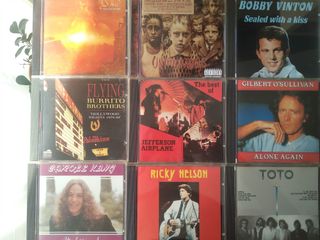 CDs Dylan, Reed, Lennon, Iggy Pop, Police