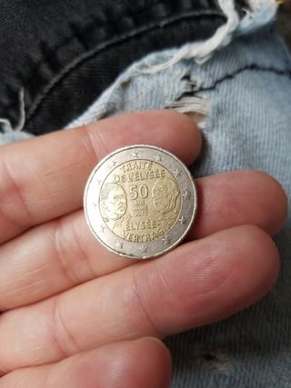 Moneda conmemorativa 50 aniversario Tratado del El