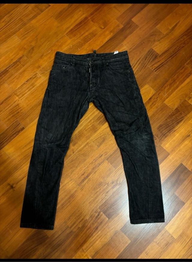 Jeans Dsquared2 neri Tg 48