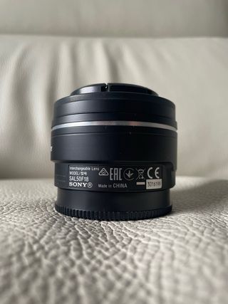 Objetivo retratos Sony DT 50 mm F1,8 SAM SAL50F18