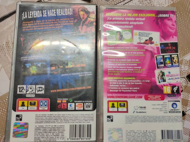 PSP: Dragon Ball Z & Cover Girl