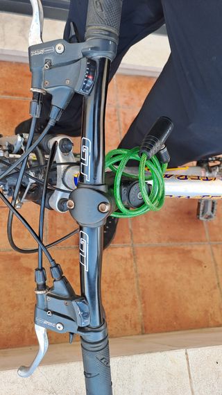 Bicicleta de montaña de aluminio