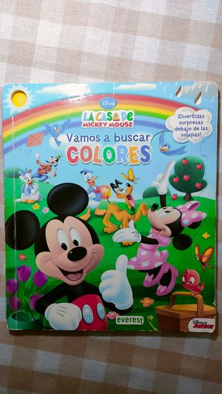 La Casa de Mickey Mouse. Vamos a buscar colores...
