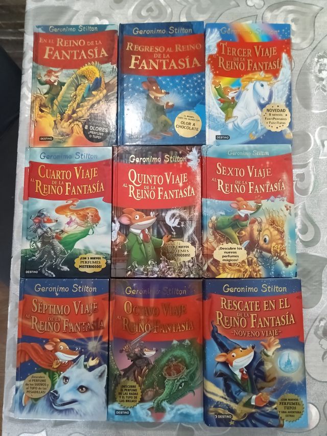 Pack Reino de la Fantasia 9 Libros