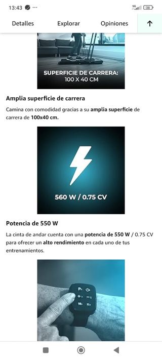 Cinta correr Cecotec