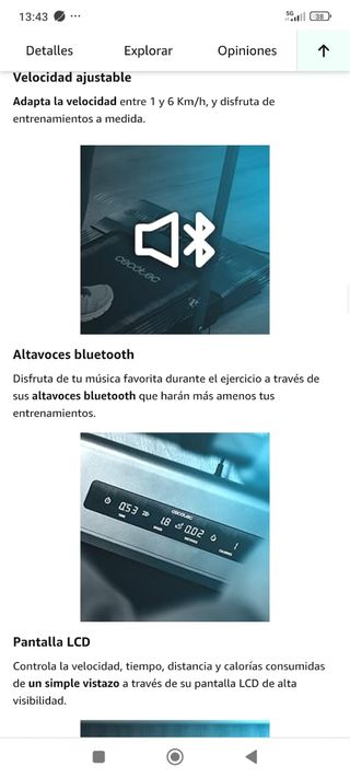 Cinta correr Cecotec