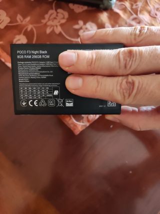 POCO F3 8GB RAM 256GB ROM