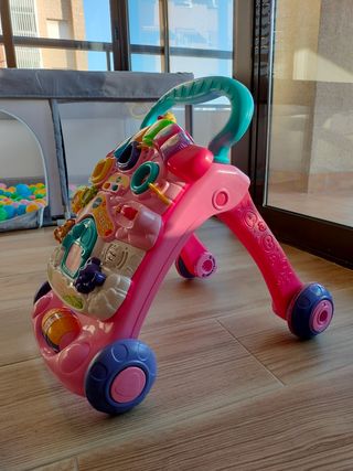 VTech - Andador andandín 2 en 1, correpasillos