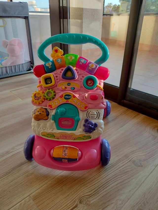 VTech - Andador andandín 2 en 1, correpasillos