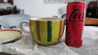 2 tazze mug porcellana originali Thun con piattini