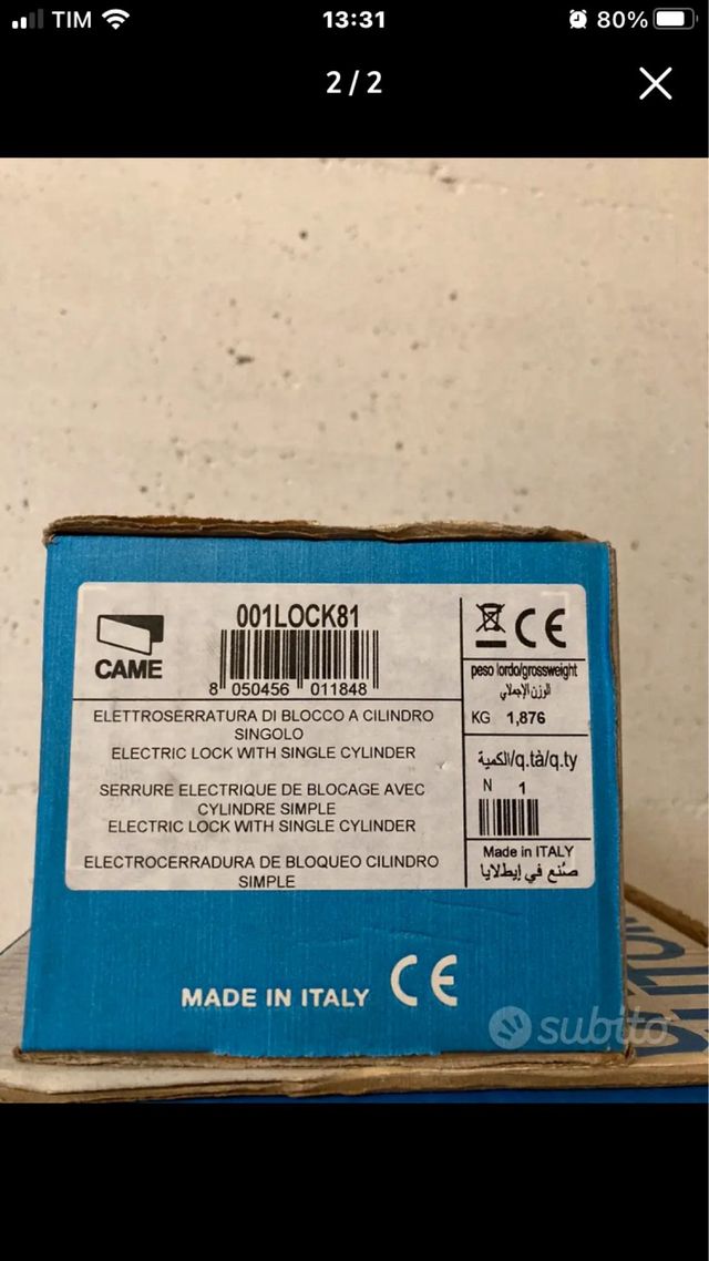 Scheda elettronica CAME 119IR1456