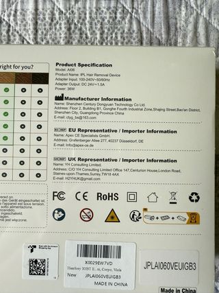 Epilatore Luce Pulsata - IGBT