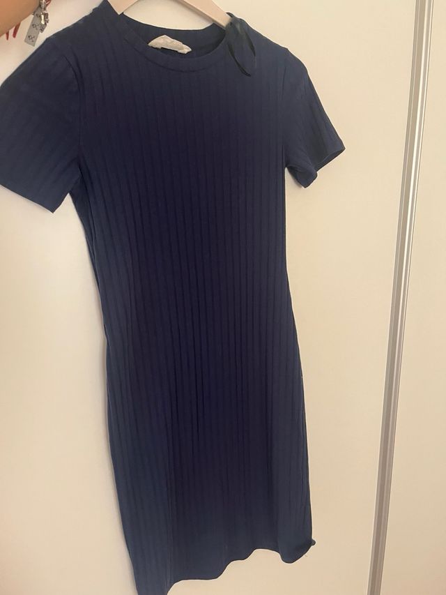 Vestido Primark azul talla S