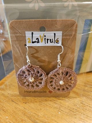 Pendientes crochet aLaVirulá