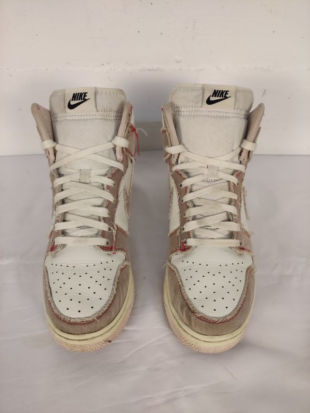 Nike Dunk High 1985 - Scarpe Uomo Beige/Bianco