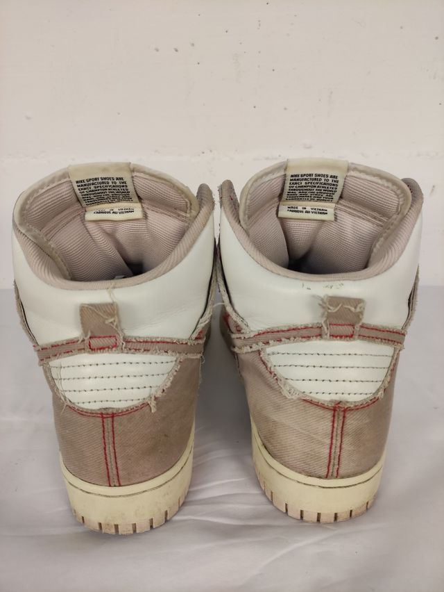 Nike Dunk High 1985 - Scarpe Uomo Beige/Bianco