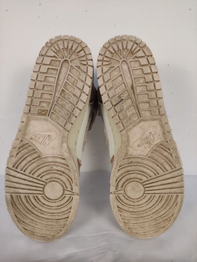 Nike Dunk High 1985 - Scarpe Uomo Beige/Bianco