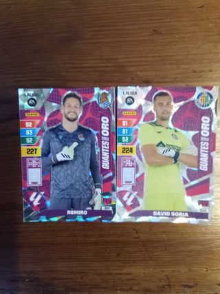 Cromos Remiro & Soria Adrenalyn XL