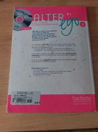 Alter Ego 3 B1 con CD libro del alumno 
