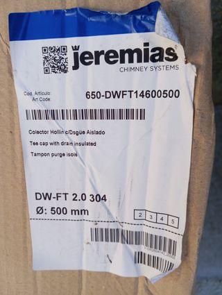 "Colector Hollín c/Desagüe Aislado" JEREMIAS