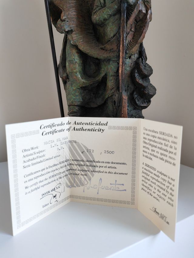 Escultura Bronce Lafuente - Figura