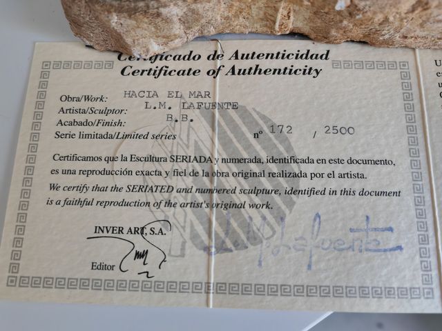 Escultura Bronce Lafuente - Figura