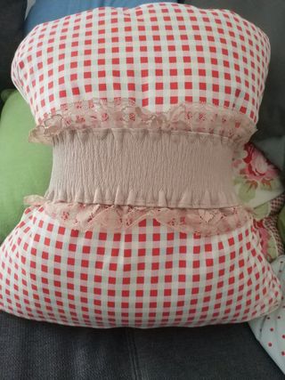 Cinta elastica pizzo rosa antico XS