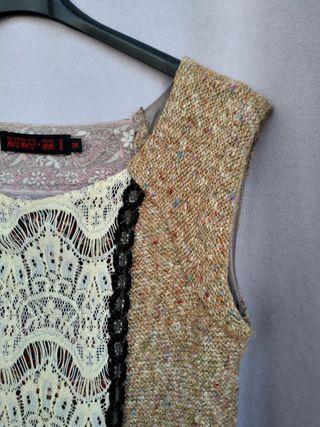 Abito Vestito donna Vintage Lulu. H Paris - Lana