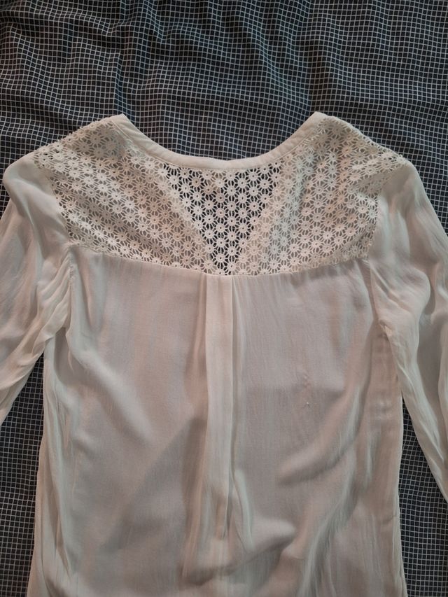 Blusa Springfield blanca - M