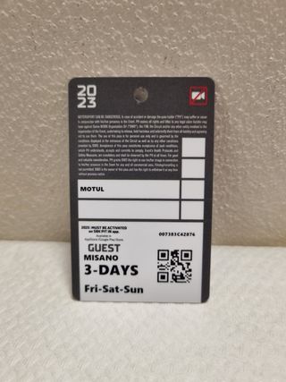 Pass SBK (Superbike) 2012, 2019, 2023